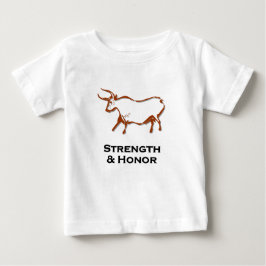 Bullstyrka och hontröja Brown Tee
