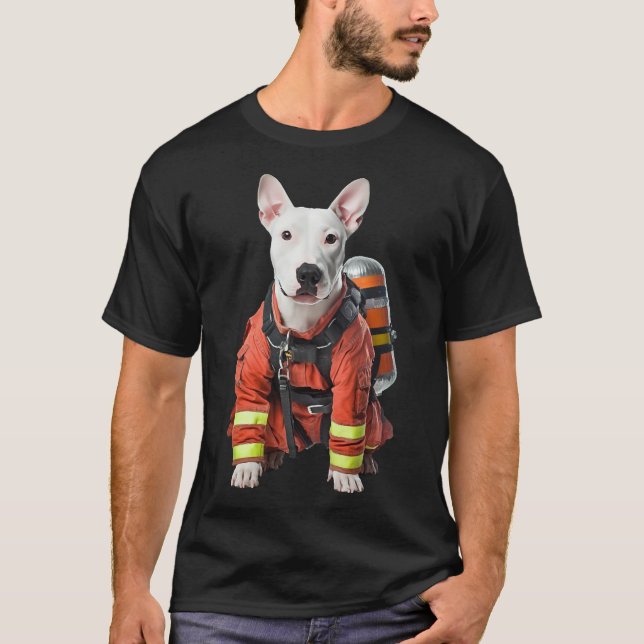 Bullterrier T Shirt (Framsida)
