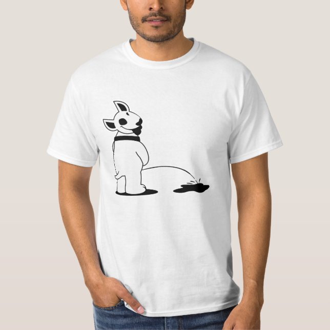 bullterrier t shirt (Framsida)