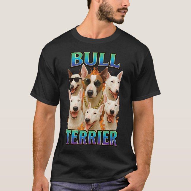 Bullterrier T Shirt (Framsida)