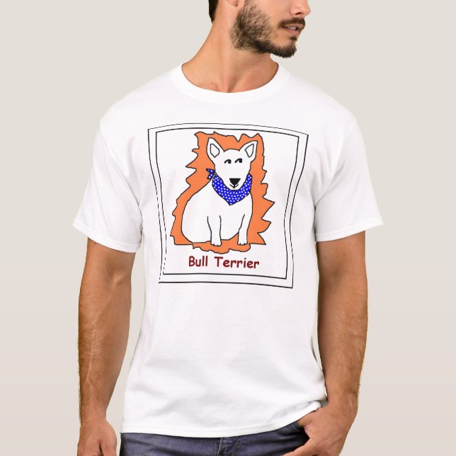 bullterrier t-shirt (Framsida)