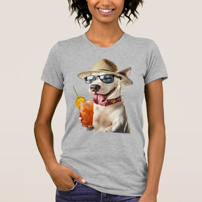 Bullterrierkopia T Shirt (Framsida)