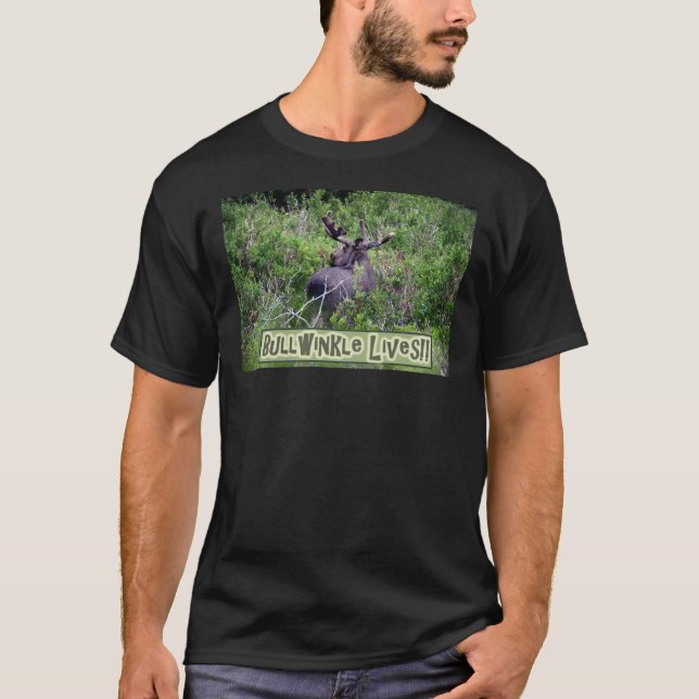 Bullwinkle Lives Classic T-Shirt (Framsida)
