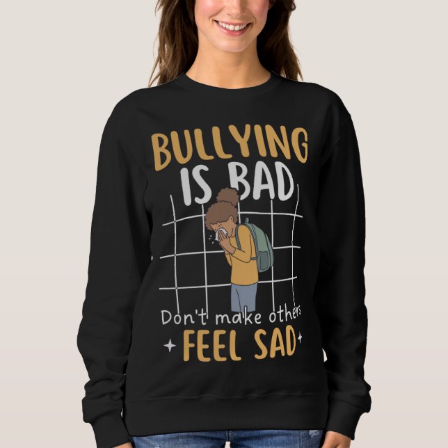 Bully Awareness Unity Day Kids Anti Bullying T Shirt (Framsida)