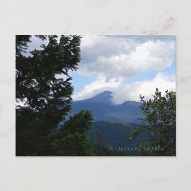 Bully Choop med moln.. Vykort (Framsida)