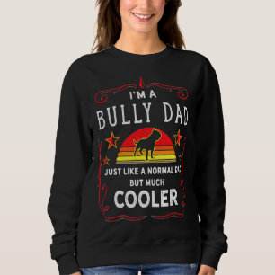 Bully eller Pitbull Hundägare Funny Pappa Bully el T Shirt