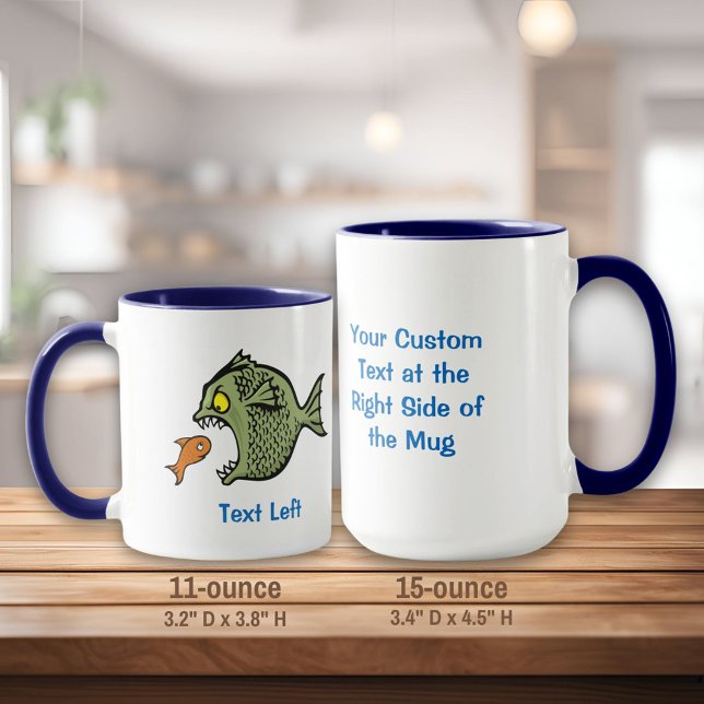 Bully fish kaffe mugg (Skapare uppladdad)