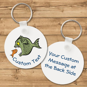 Bully Fish Keychain Nyckelring