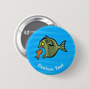 Bully Fish Pinback-knapp Knapp