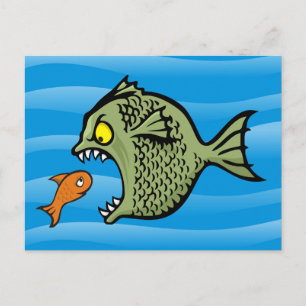 Bully Fish Vykort