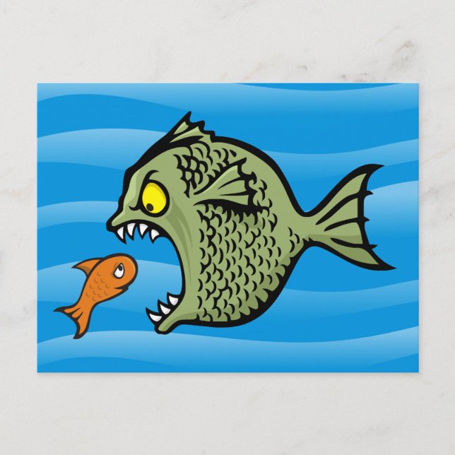 Bully Fish Vykort (Framsida)