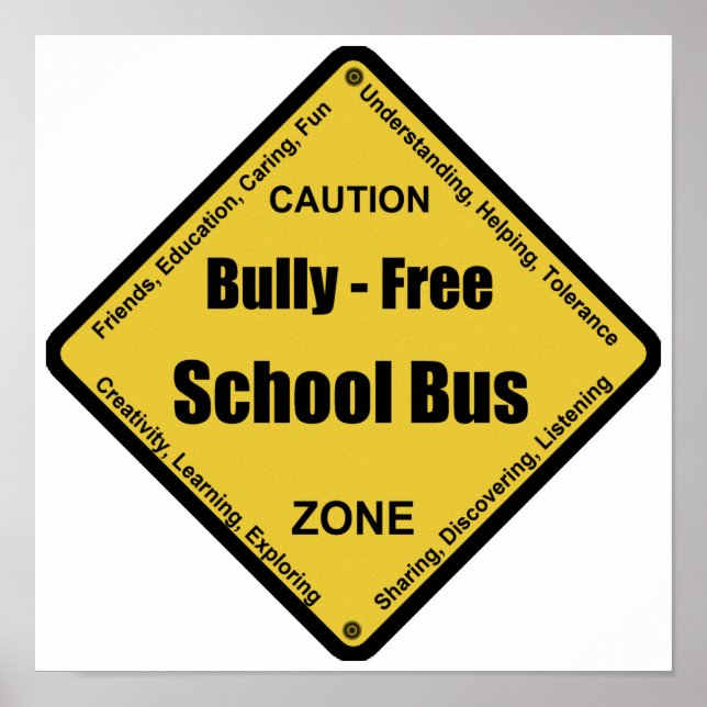 Bully - Free School Buss Poster (Framsidan)
