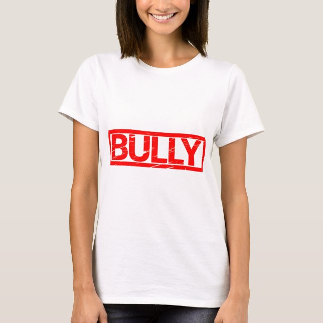 Bully Frimärke T Shirt (Framsida)