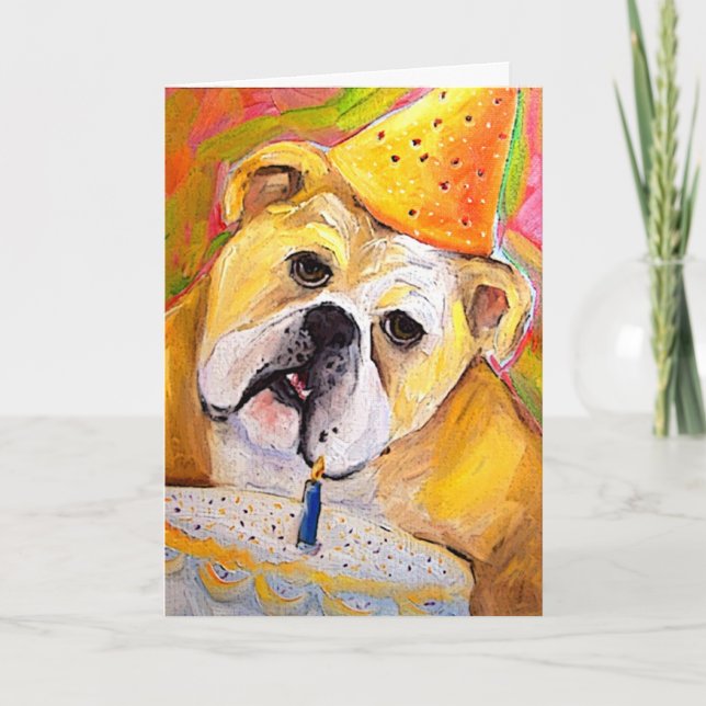 Bully-kort för födelsedag kort (Framsida)