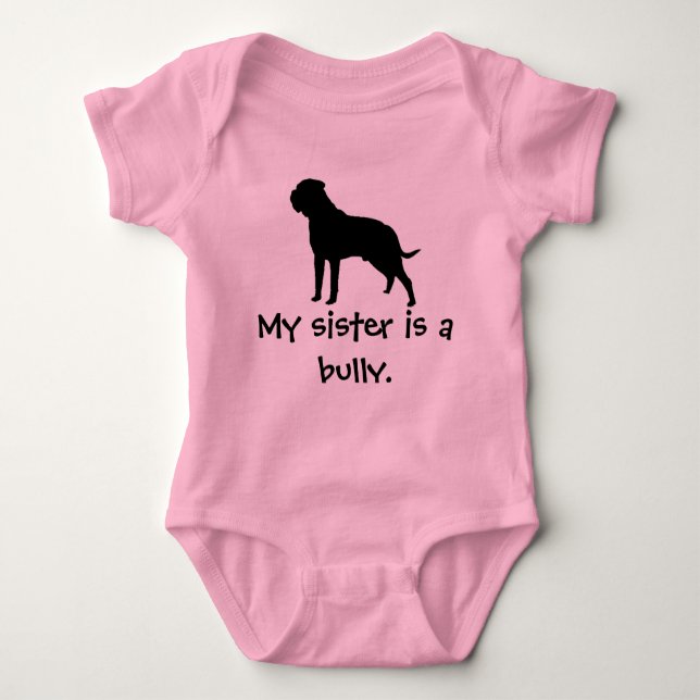 Bully Sister Creeper Tee Shirt (Framsida)