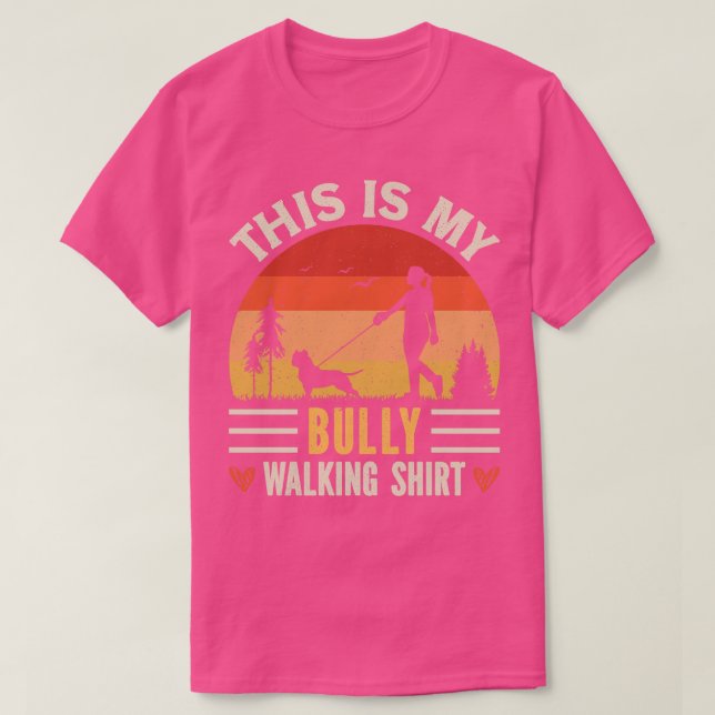 Bully Walking 1 T Shirt (Design framsida)