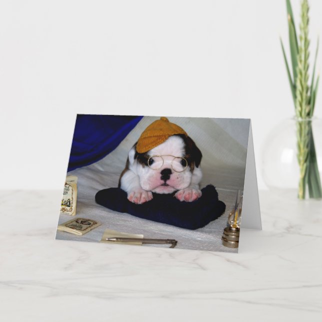 BullyBreeze - Pania - Study Time - Greeting Card Kort (Framsida)