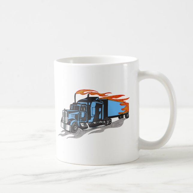Bulta besegrar lastbilsförare kaffemugg (Höger)