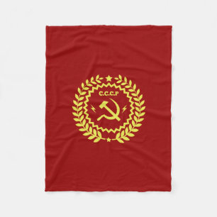 Bulta & emblemfiltar för skäran CCCP Fleecefilt