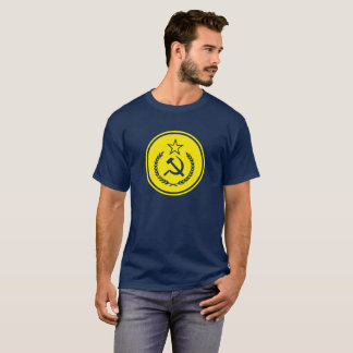 Bulta och skäraemblemmanar skjortor tee shirt