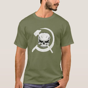 Bulta och skäran med skallen tee