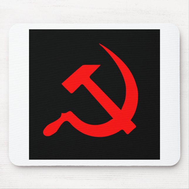 Bulta och skäran USSR Musmatta (Framsidan)