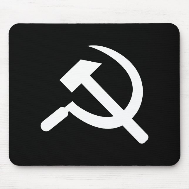 Bulta & skärapictogramen Mousepad Musmatta (Framsidan)