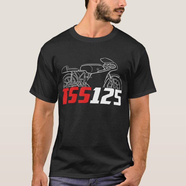 Bultaco TSS 125 1961-1970 T Shirt (Framsida)