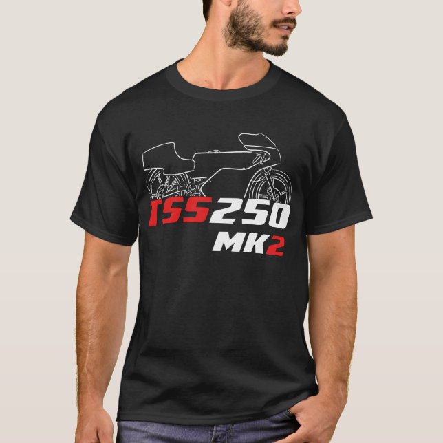 Bultaco TSS Mk2 250 1978 T Shirt (Framsida)