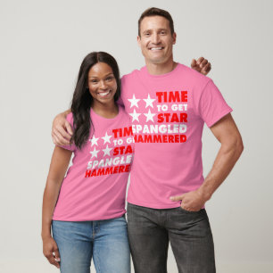 BULTAD STJÄRNA SPANGLED T-SHIRT
