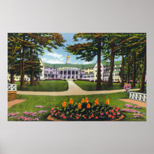 Bulton Landing Exterior View of Sagamore Hotel Poster