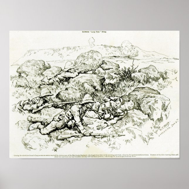 Bulwana "Long Tom" Firing Poster (Framsidan)