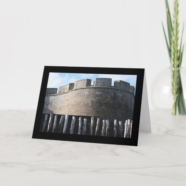 Bulwark Fortifications Saint Malo Brittany-kort Kort (Framsida)