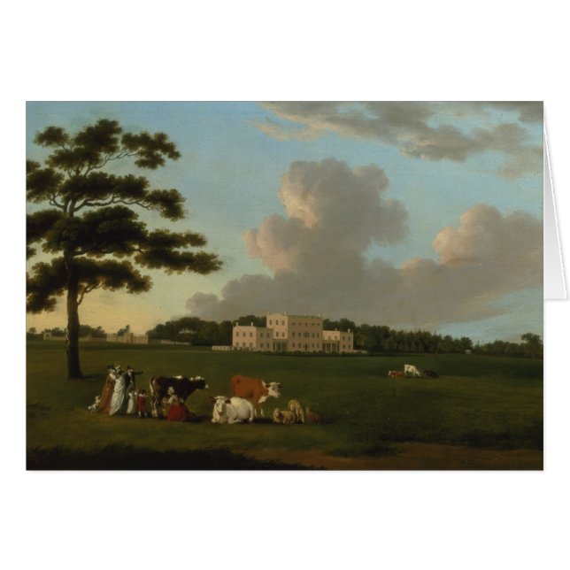 Bulwell Hall, Nottingham Hälsningskort (Framsidan Horizontal)