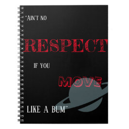 Bum Repellent Bok Anteckningsbok