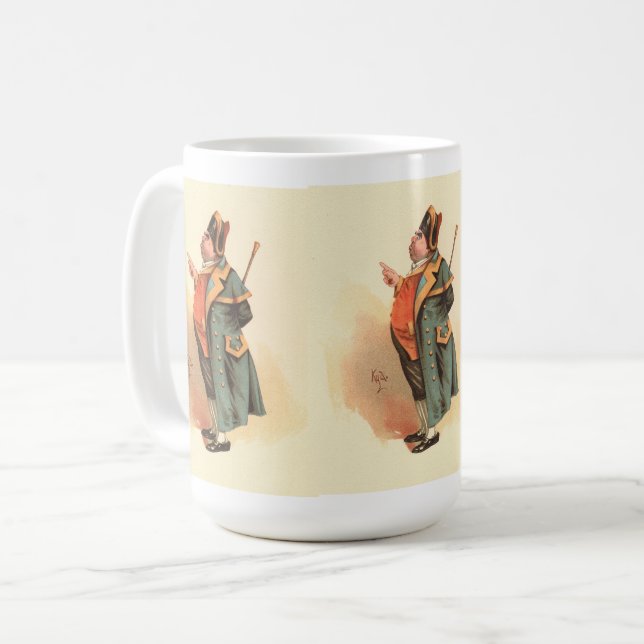 Bumble av Kyd, Charles Dickens Oliver Twist Kaffemugg (Framsida vänster)
