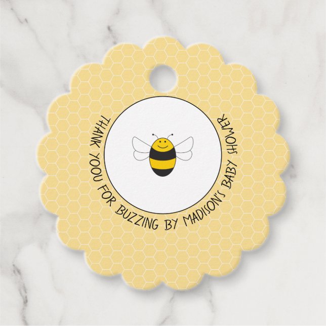 Bumblebebisdusch Gåvor Etiketter (Framsida)