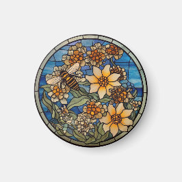 Bumblebee av glasskikt magnet