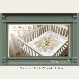 Bumblebee Baby Blanket | Nature Gift Fleecefilt