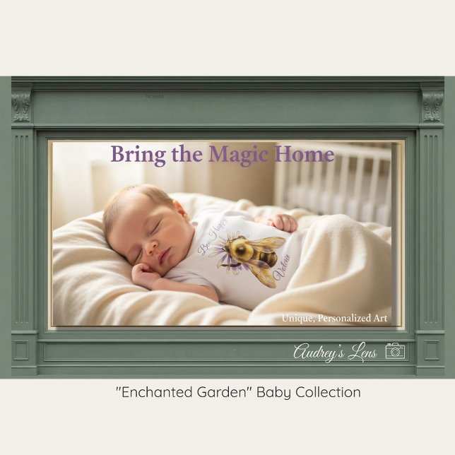 Bumblebee Baby T-Shirt | Whimsical Bee Happy (Skapare uppladdad)