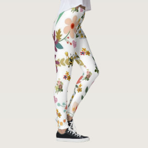 Bumblebee Blommiga Leggings
