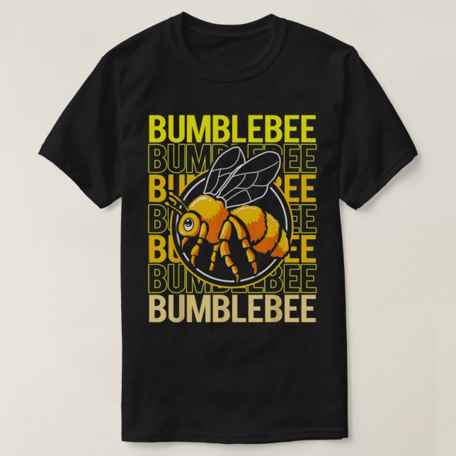 Bumblebee Bumblebee Bee T Shirt (Design framsida)