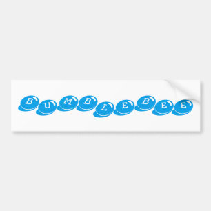 Bumblebee Bumper Sticker Bildekal