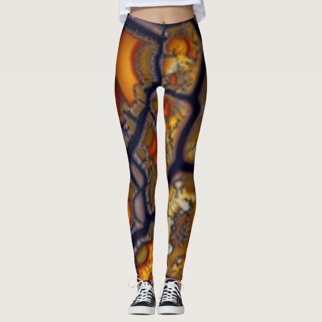 Bumblebee jasper Leggings (Framsida)