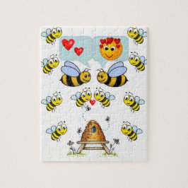 Bumblebee Jigszle Puzzle Pussel