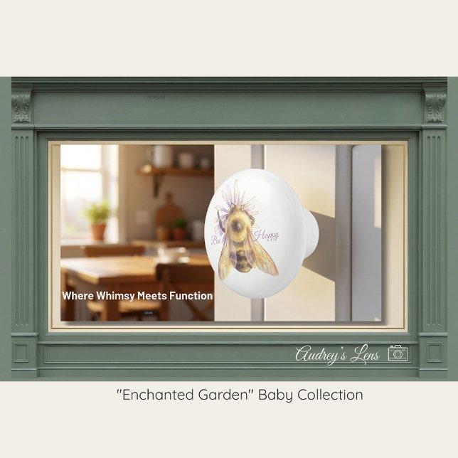 Bumblebee Nursery Knob | Nature Drawer Pull Knopp (Skapare uppladdad)