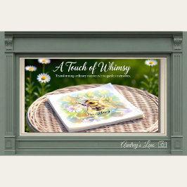 Bumblebee Nursery | Whimsisk trädgård Pappersservett