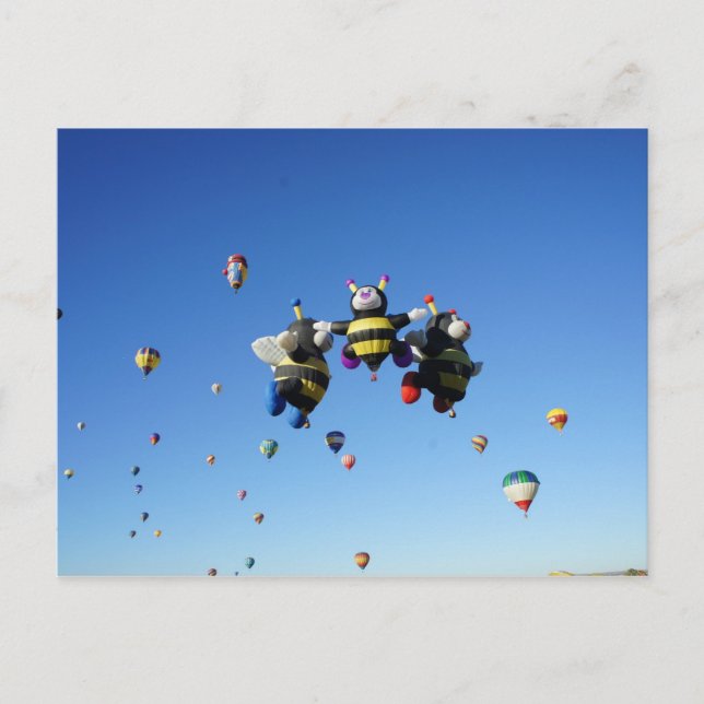 Bumblebee Trio Vykort (Framsida)