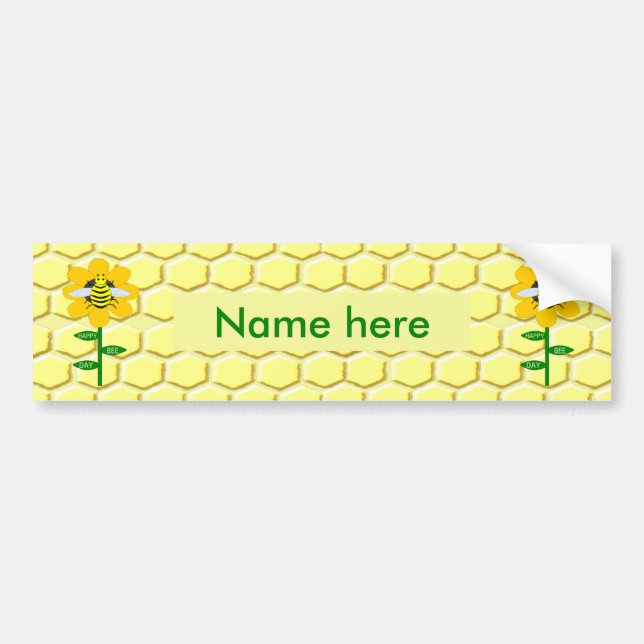 Bumblebees-Anpassningsbarna i Lycklig-bidagen Bildekal (Framsidan)