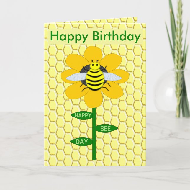 Bumblebees-Anpassningsbarna i Lycklig-bidagen Kort (Framsida)